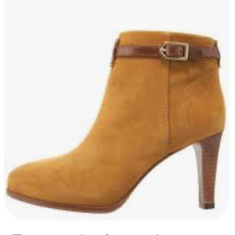 TORY BURCH Patricia suede & leather boots size 7.5